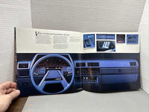 Nissan Sentra 1984 folleto guía catálogo de ventas de distribuidor B17 - Imagen 6 de 11