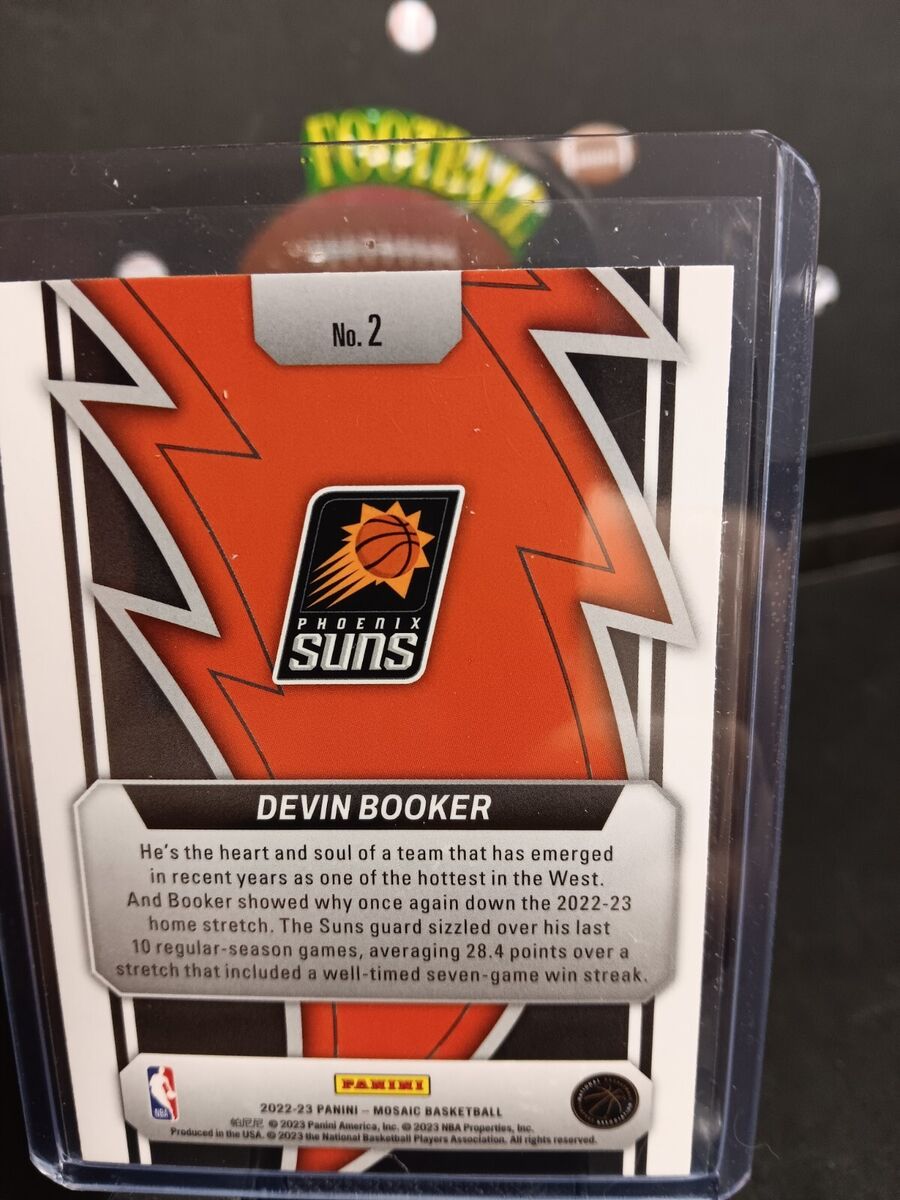 2022-23 Panini Mosaic Devin Booker #2 Thunder Road Phoenix 2022-23 Panini Mosaic Devin Booker #2 Thunder Road Phoenix