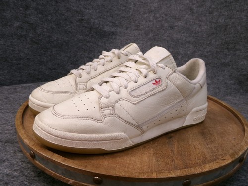 Adidas Continental 80 Mens Off White Gum Leather Shoes Sneaker BD7975 Size 10 US - Picture 3 of 12