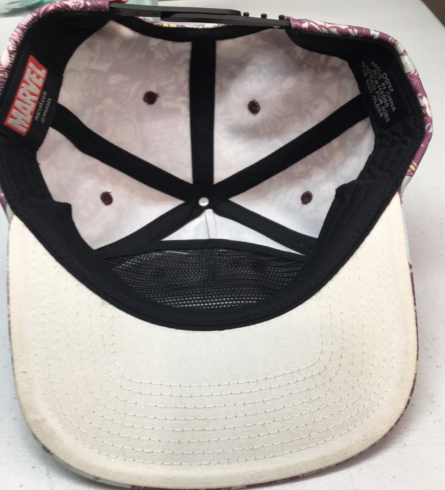 Marvel Assorted￼ Characters multicolor cap hat sn… - image 8