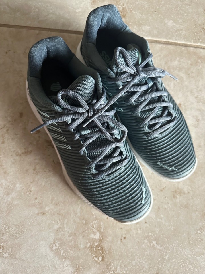 KSwiss Women’s Hypercourt Express 2 Stormy Water Tennis Shoes size 8