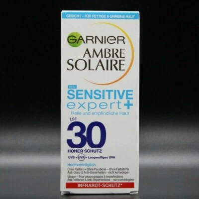 Garnier Sensitive expert Anti-Glanz & Unreine Haut LSF 30 Creme 50ml - NEU OVP