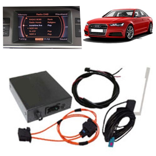 DAB DAB+ KOMPLETT Digital Radio + Antenne MMI 2G für Audi A4 B8 A5 8T