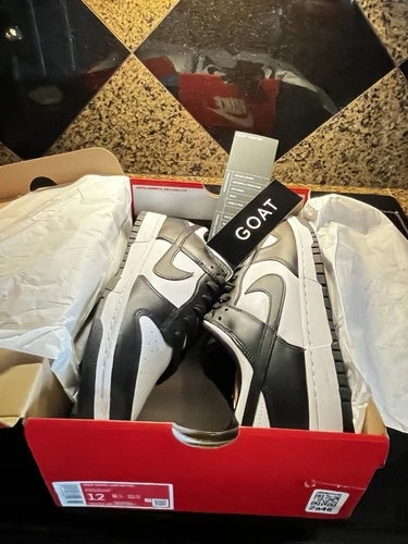Nike Dunk Low “Black/White” (Panda) – Men’s Size 12