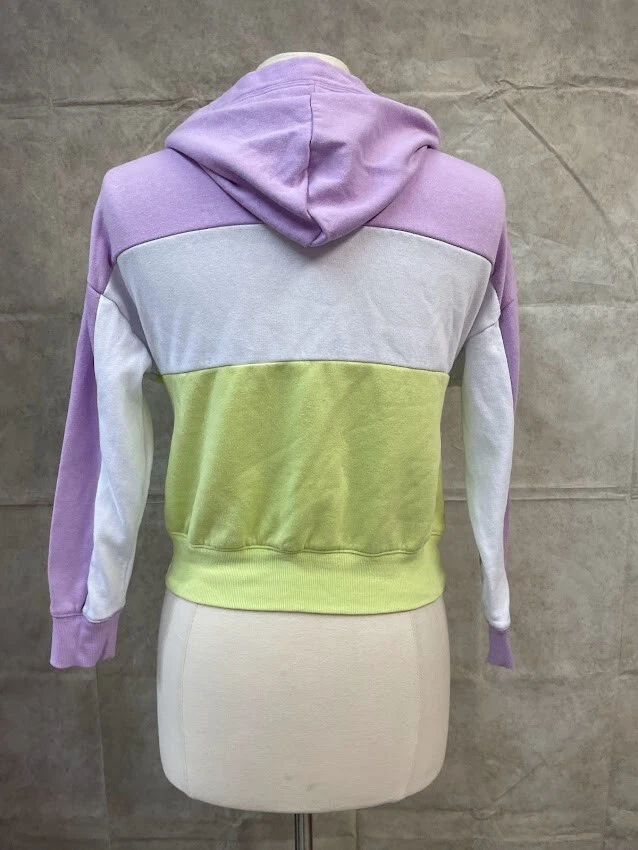 Sudadera con Capucha Justice Girls Colorblocked Talla M (10) Foto 3 de 4