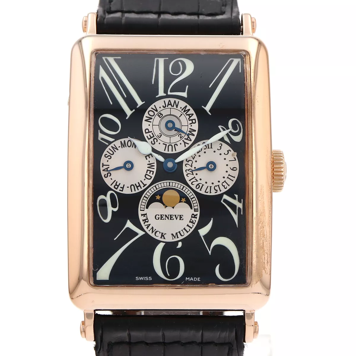 Franck muller long island rose gold hot sale