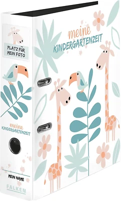 BESUCHE DEN FALKEN-STORE Original Falken Motivordner-Kindergarten Mit Einstecktasche. Made in Germany. 8
