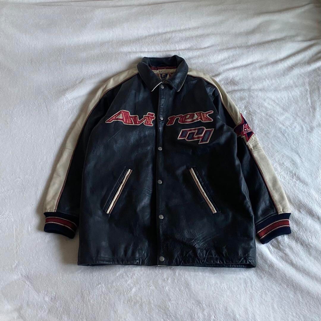 AVIREX USA 日本　虎限定　スカジャン　100%silk Unisex Avirex Speed Tiger Varsity Deadstock | eBay