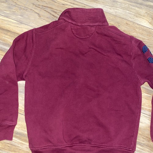 Polo Ralph Lauren Youth Big Pony Quarter Zip Fleece Sweatshirt Size 10/12 - Picture 10 of 10