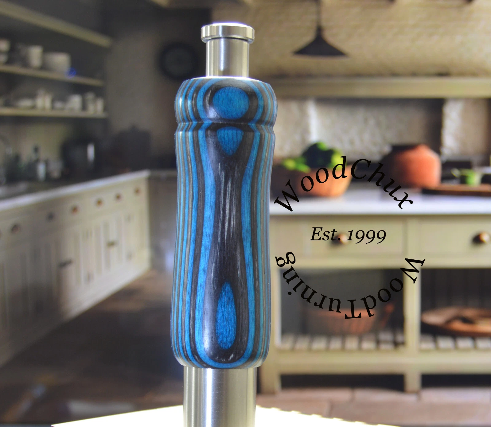 Pepper Mill Grinder Handy One Peppermill Colorgrain Wood Handmade VIDEO 931