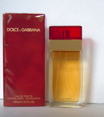 Dolce & Gabbana pour Femme 100ml Eau de Toilette EDT Spray  D&G Red Neu Folie