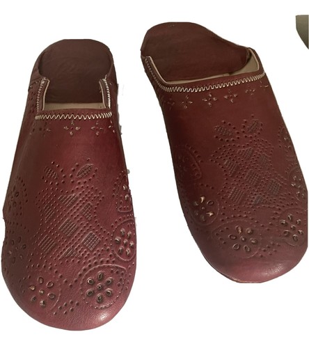Handmade Moroccan Leather Slippers 