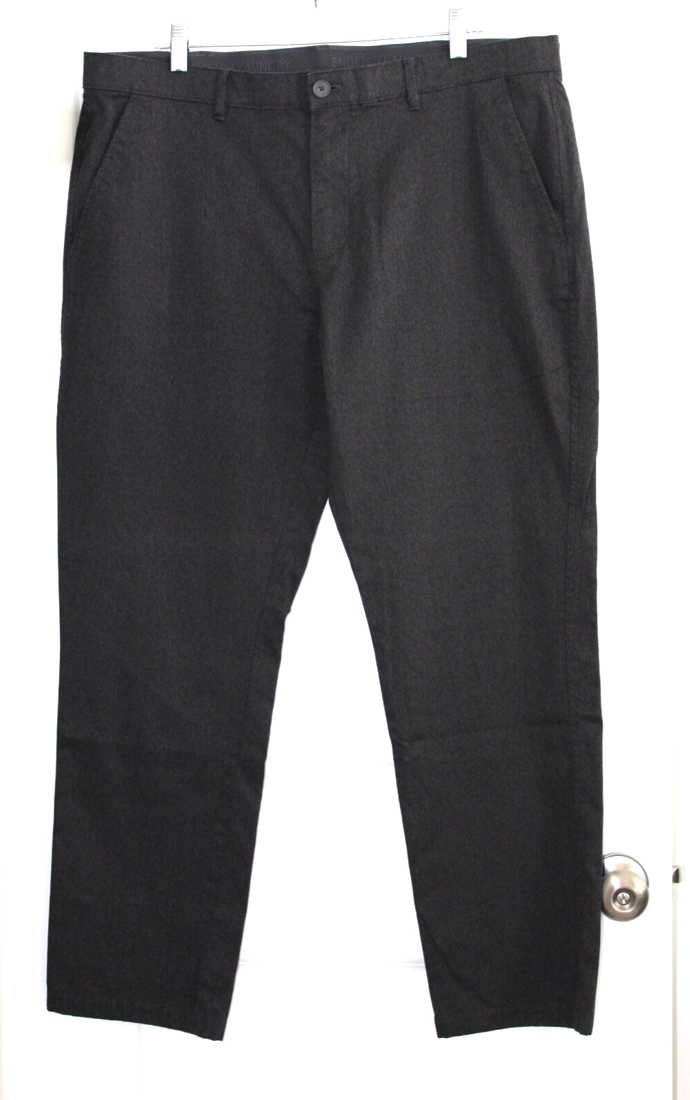 Mens ENGLISH LAUNDRY Dark Gray Dress Pants Sz 38x32