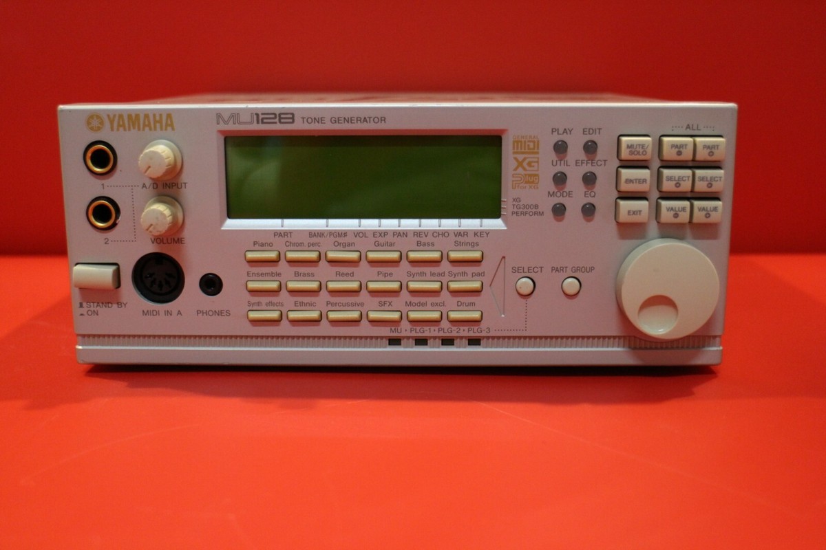 USED YAMAHA MU-128 V2 Sound Module Tone Generator from Japan U1496