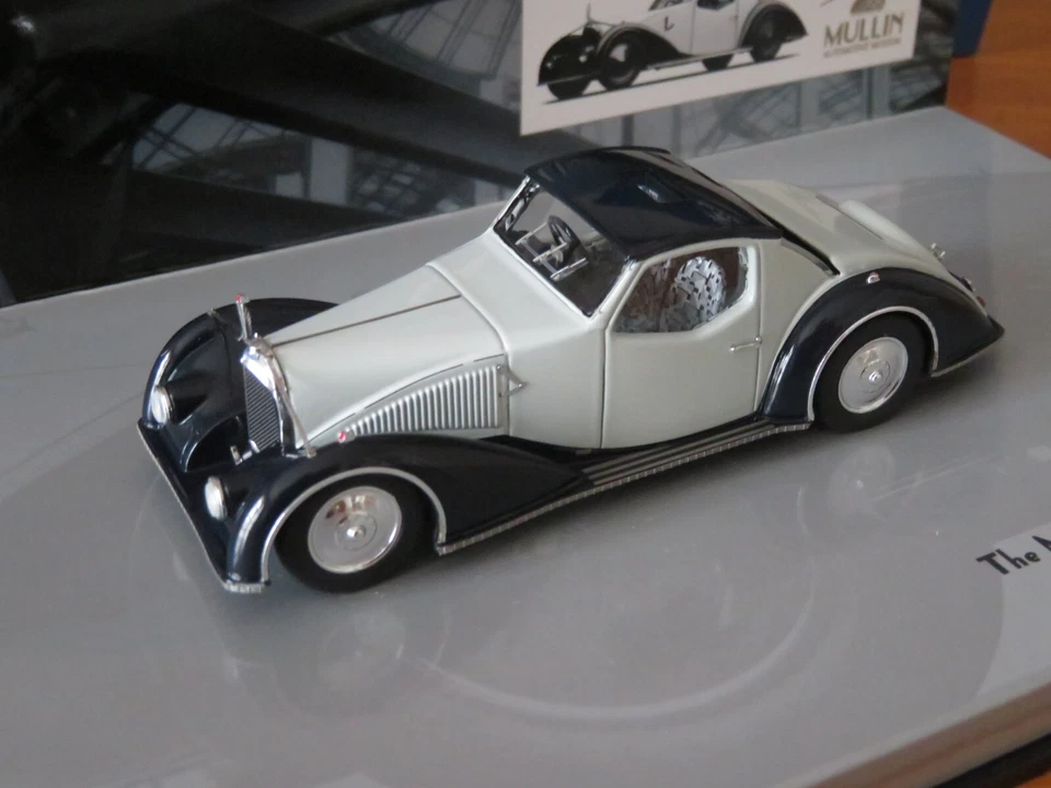 1/43 minichamps VOISIN C27 AEROSPORT COUPE 1934 MULLIN MUSEUM 437 119120 - Photo 2/3