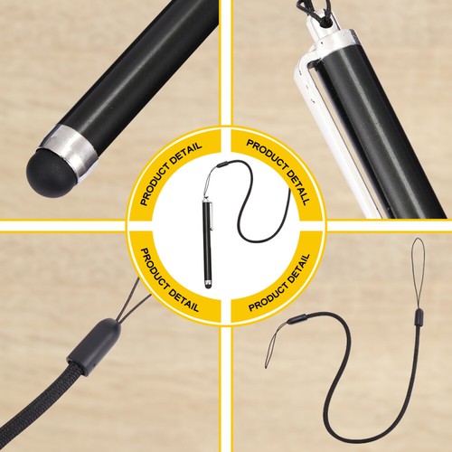 5 Pcs Capacitive Pen Baby Stylus with Anti-lost Lanyard Touch Screen for Phone - Zdjęcie 8 z 12
