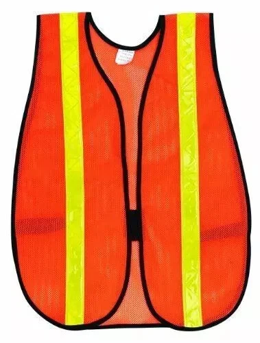 LOT OF 7 VEST REFL ORNG MESH - product listing photo