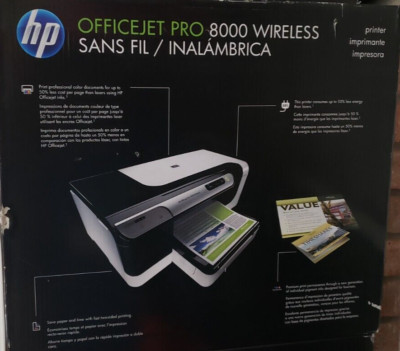 HP Officejet Pro 8000 Wireless Inkjet Printer - BRAND NEW