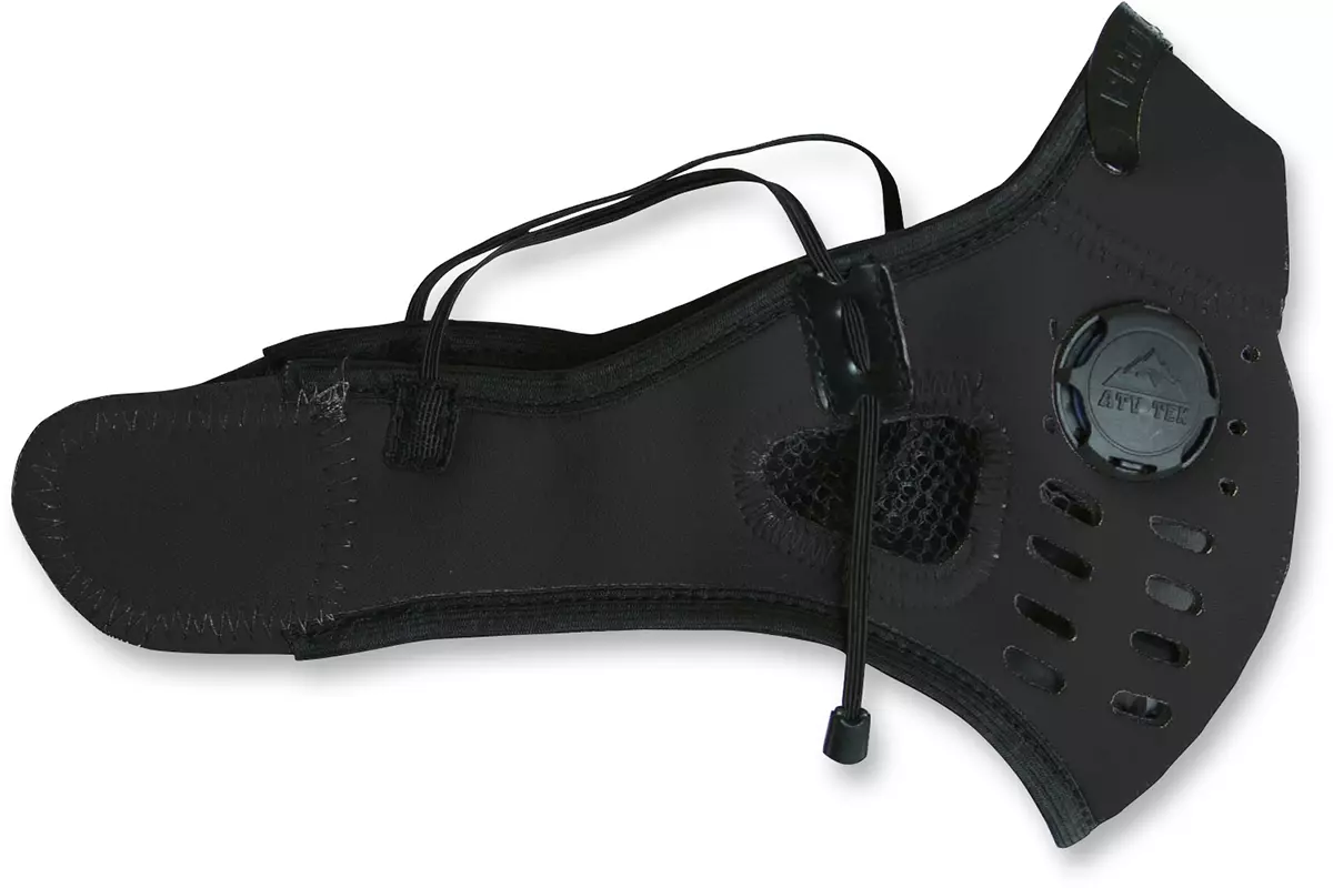ATV Tek Neoprene Dust Mask Black EDMBLK