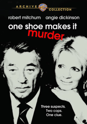 ONE SHOE MAKES IT MURDER--ROBERT MITCHUM, ANGIE DICKINSON (DVD, 1982)