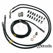 GKTech 2 Topf Standalone SS Stahlflex Bremsle...