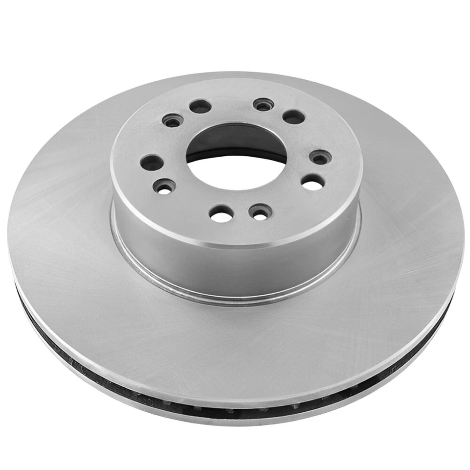 前通风盘式制动转子和垫套装适用于梅赛德斯-奔驰 600SEL 93-92;320 毫米 — 第 3/4 张图片