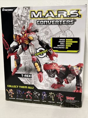 Cybotronix Happkid Mars Converters T-Rex Action Figure Brand NIB