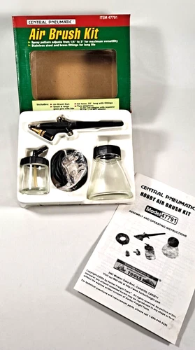 Central Pneumatic Air Brush Kit Model 47791. In Box.