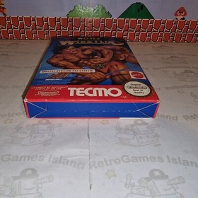 TECMO WORLD WRESTLING NINTENDO NES PAL A VERSIONE ITALIANA MATTEL CIB
