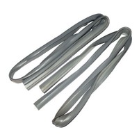 Lambretta Seitenpaneel Gummi Paar Grau Passt FüR GP LI SX TV Roller Ecs