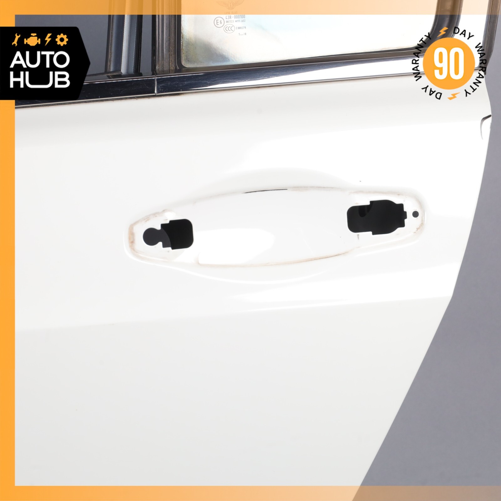 06-13 Bentley Continental Flying Spur Rear Left Driver Side Door Shell OEM 80k