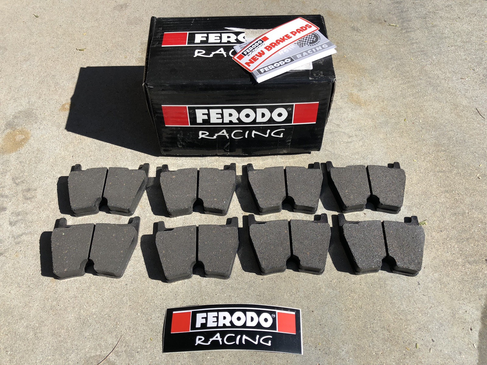 Lamborghini Gallardo Front Brake Pads Racing Compound 400698151B