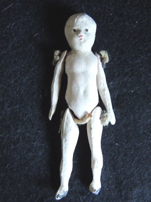 Ancienne Petite Poupée Mignonnette - Miniature 8cm - Collection