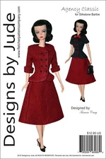 Agency Classic Doll Clothes Sewing Pattern Silkstone Barbie Dolls