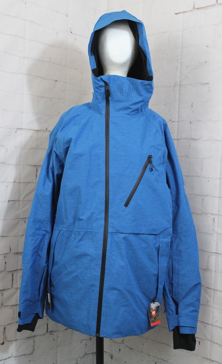 686 Hydra Thermagraph Snow Jacket Men's Large, Blue Slush