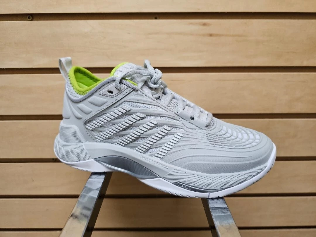 Chaussures de tennis femme K Swiss Hypercourt Supreme 2   Gris/Lime   Neuf