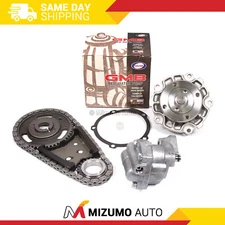 Timing Chain Kit Water Oil Pump Fit 99-07 Chevrolet Pontiac Oldsmobile 3.1 3.4