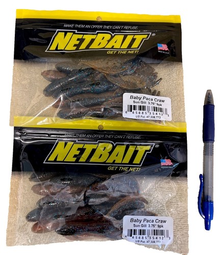 LOT OF-6-PACKS-NETBAIT PACA CHUNKS SR. 3.25