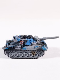Micro Machines M60A3 MBT Tank -VGC- Black Blue Gray Terror Skull Military
