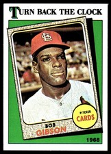 Bob Gibson 1988 Topps #664 Cardinals MLB READ FREE SHIPPING AutographDen