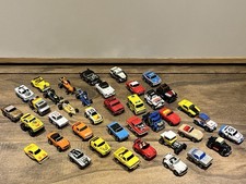 Vintage Micro Machines Vehicles Lot Of 35 Pieces Galoob Porsche Corvette VTG