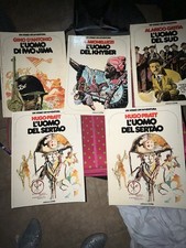 Hugo Pratt & Un Uomo Un’Avventura Lot of 5 Edizioni CEPIM Italian Graphic Novels