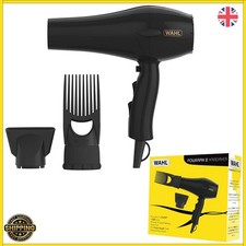 Wahl PowerPik 2 Afro Caribbean Hair Dryer 1500W Pik attachment 3 Heat Anti Frizz