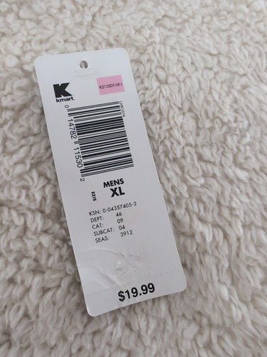 Vintage Kmart Postcard Hawaiian Shirt Size XL Shirt Sleeve New Old Stock w/ Tags - Picture 10 of 11