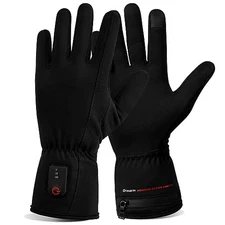  Heated Glove Liners, Rechargeable Heated Gloves Electric Battery Medium