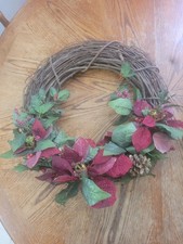 Christmas/Winter Wreath Front Door Holiday Decor Rustic