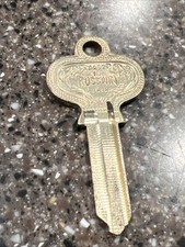 Rare Vintage Russwin Uncut Key Blank 852 B Hard To Find