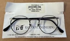 US GI Randolph Engineering P3C7W99-G Eyeglass Frame 46mm-140mm Silver