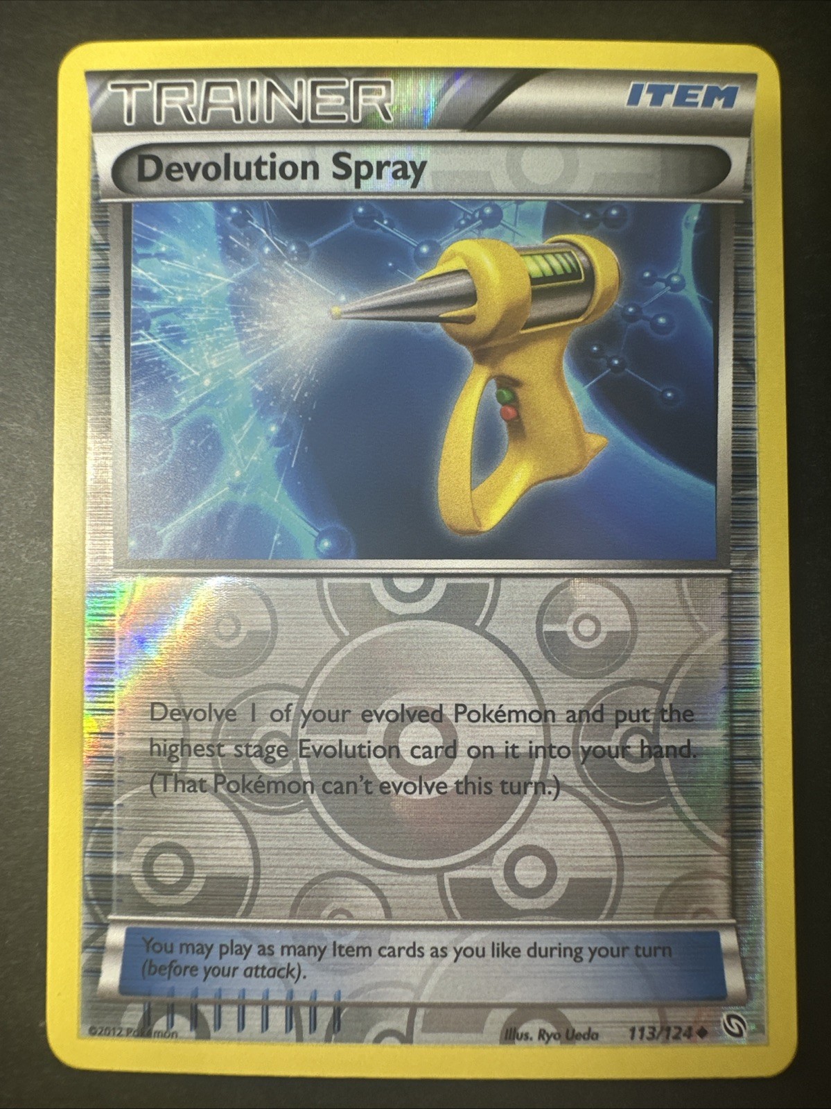 Reverse Holo Devolution Spray 113/124 Uncommon Dragons Exalted Pokemon
