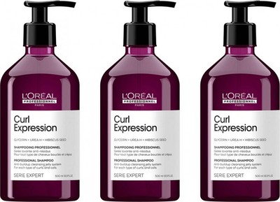 Loreal Curl Expression Anti-Buildup Cleansing Jelly 3x500 ml